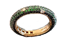 Ringe Recarlo Dame in Rosègold Smeraldo 1.13 Ct ZU675/TNB15 - ZU675/TNB15